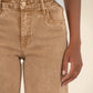 Kut from the Kloth "Meg" High Rise Wide Leg- Chestnut