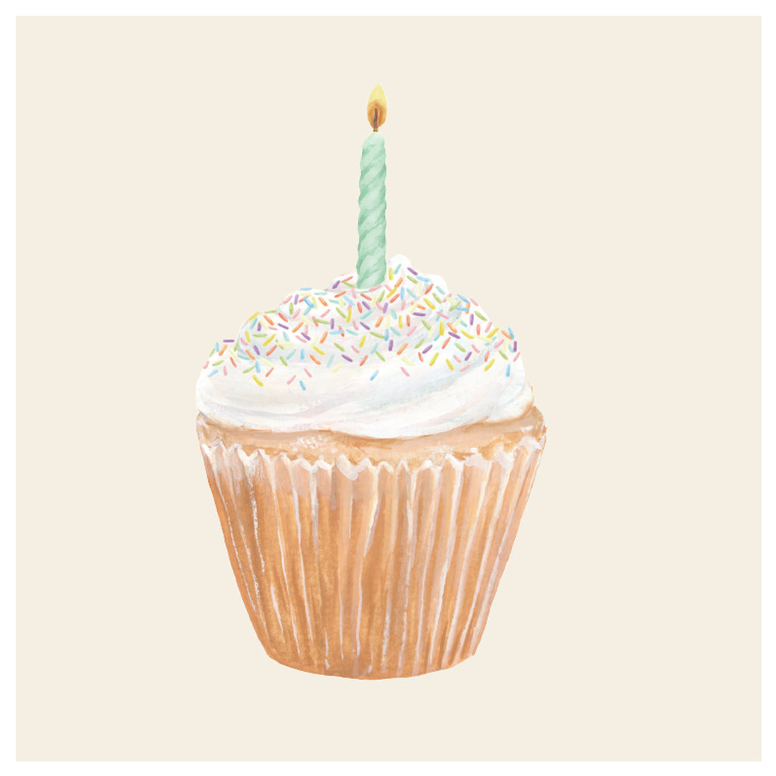 Hester & Cook "Cupcake" Cocktail Napkin