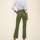 Kut From The Kloth “Kelsey” High Rise Fab Ab Ankle - Army Green