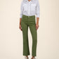 Kut From The Kloth “Kelsey” High Rise Fab Ab Ankle - Army Green