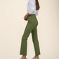 Kut From The Kloth “Kelsey” High Rise Fab Ab Ankle - Army Green
