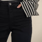 Kut From The Kloth “Kelsey” High Rise Fab Ab Ankle -Black