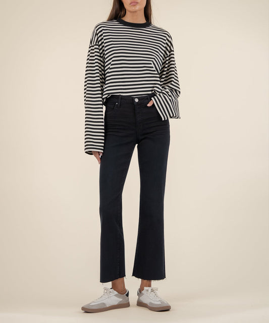 Kut From The Kloth “Kelsey” High Rise Fab Ab Ankle -Black