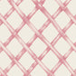 Hester & Cook "Pink Lattice" Cocktail Napkin
