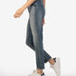 Kut from the Kloth "Reese" High Rise Fab Ab Ankle Straight - Taught