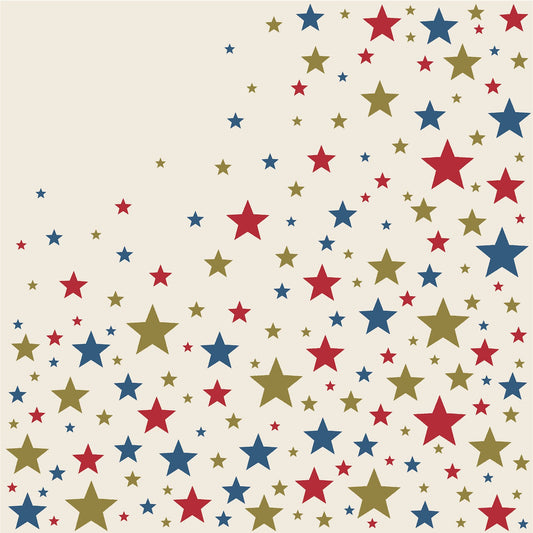Hester & Cook "Star Spangled" Cocktail Napkin