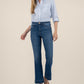 Kut from the Kloth "Kelsey" High Rise Ankle Flare-Supernatural
