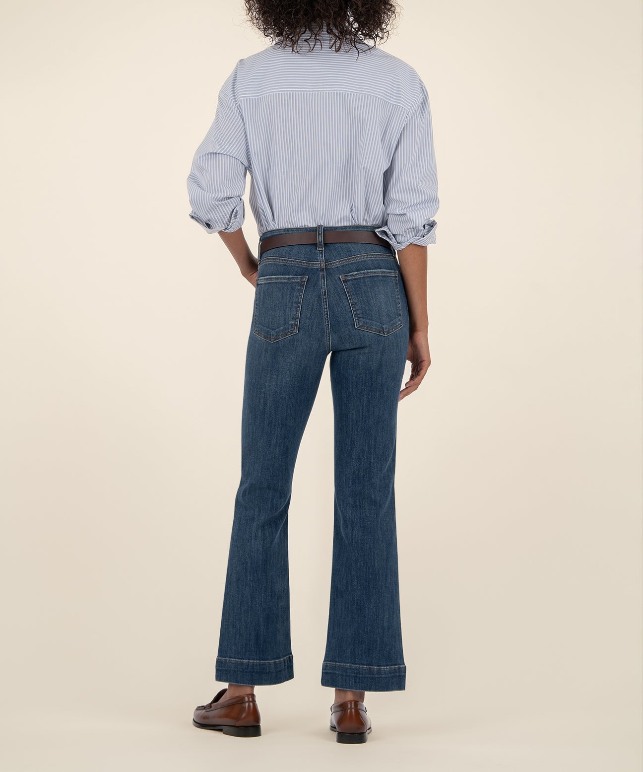 Kut From The Kloth “Kelsey” High Rise Fab Ab Ankle - Vibrant