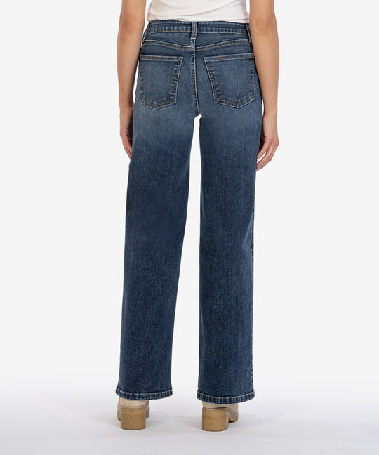 Kut from the Kloth "Jean" High Rise Wide Leg- Expertise