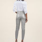 Kut From The Kloth “Charlize” Coated High Rise Cigarette Leg - Dark Silver