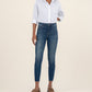 Kut from the Kloth "Charlize" High Rise Fab Ab Cigarette-Jublilant