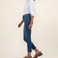 Kut from the Kloth "Charlize" High Rise Fab Ab Cigarette-Jublilant
