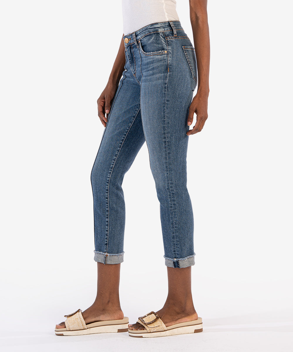 Kut from the Kloth "Amy" Cropped Straight Leg-Outperformed