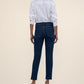 Kut from the Kloth “Reese” High Rise Ankle Straight Leg- Harness