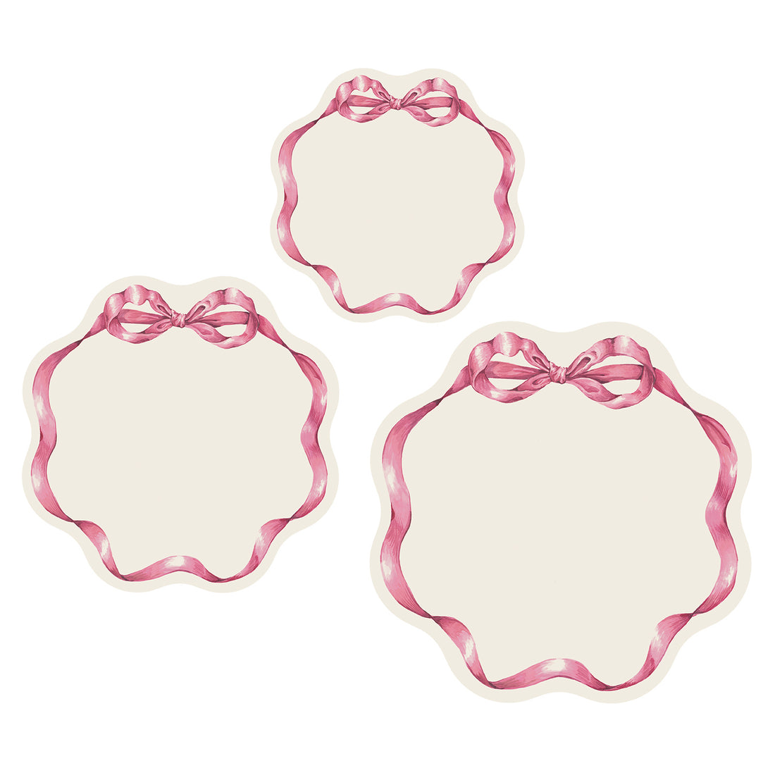 Hester & Cook "Pink Bow" Serving Papers