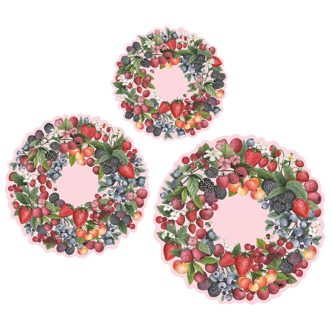 Hester & Cook "Wild Berry" Serving Papers