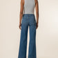 Kut from the Kloth "Maya" High Rise Wide Leg-Journey Wash