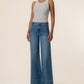 Kut from the Kloth "Maya" High Rise Wide Leg-Journey Wash