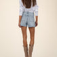 Kut from the Kloth "Jane" High Rise 5 Pocket Short-Deep w/Vintage