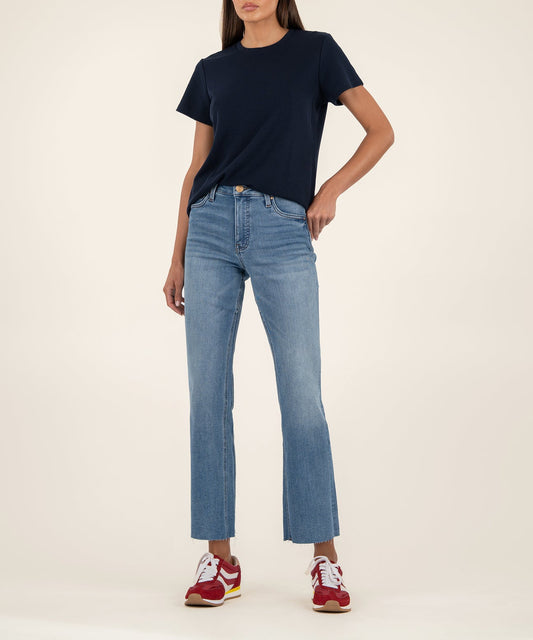 Kut from the Kloth "Remington" Relaxed Fit Tee-Navy