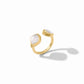 Julie Vos Kaleidoscope Ring- Iridescent Clear Crystal OS