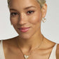 Kendra Scott Ari Heart Statement Drop Earring- Gold Ivory MOP
