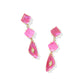 Kendra Scott Bianca Linear Earring-Gold Pink Mix
