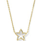 Kendra Scott Cassidy Short Pendant Necklace-Gold Ivory MOP