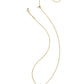Kendra Scott Cassidy Short Pendant Necklace-Gold Ivory MOP