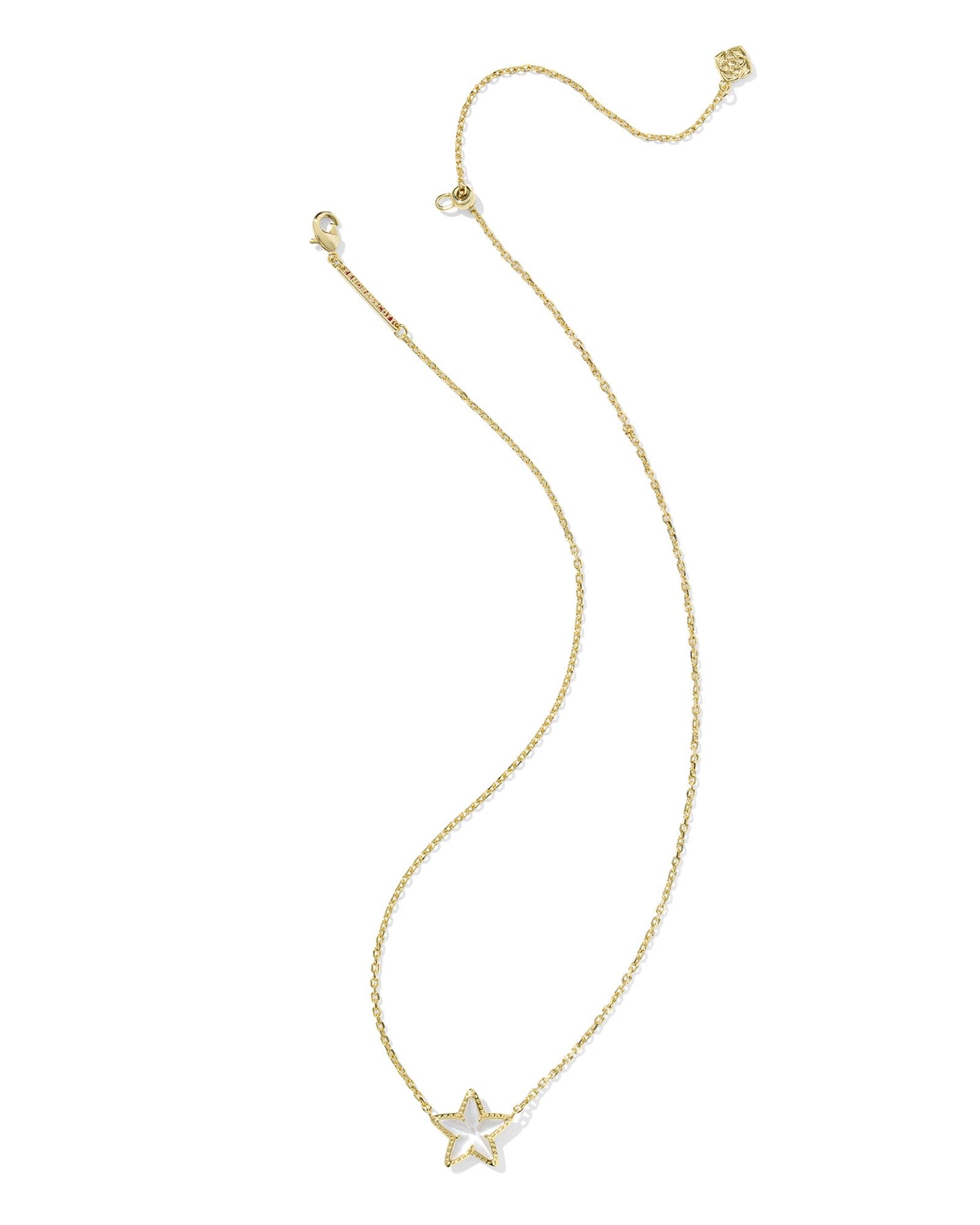 Kendra Scott Cassidy Short Pendant Necklace-Gold Ivory MOP