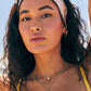 Kendra Scott Daphne Coral Frame Necklace-Gold Iridescent Abalone