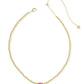 Kendra Scott Elisa Beaded Necklace-Gold Azalea Illusion
