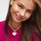 Kendra Scott Haisley Statement Necklace-Gold Blush Ivory MOP