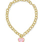 Kendra Scott Haisley Statement Necklace-Gold Blush Ivory MOP