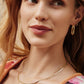 Kendra Scott Heather Hoop Earring-Gold or Silver
