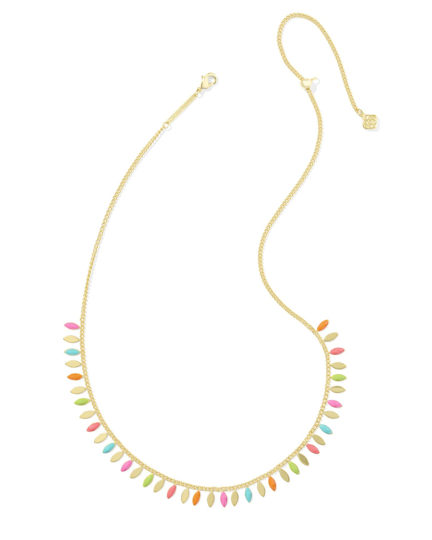 Kendra Scott Kayla Strand Necklace-Gold Multi Mix