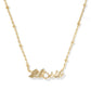 Kendra Scott Lil Sis Short Pendant Necklace- Gold Freshwater Cultured Pearl