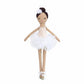 Mon Ami "Katrina" Small White Ballerina Heirloom Doll
