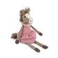 Mon Ami "Nellie" Small Pink Horse Heirloom Doll