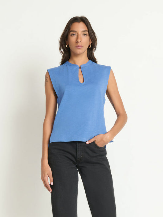 Nation LTD “Luna” Keyhole Tank - Harbor Blue
