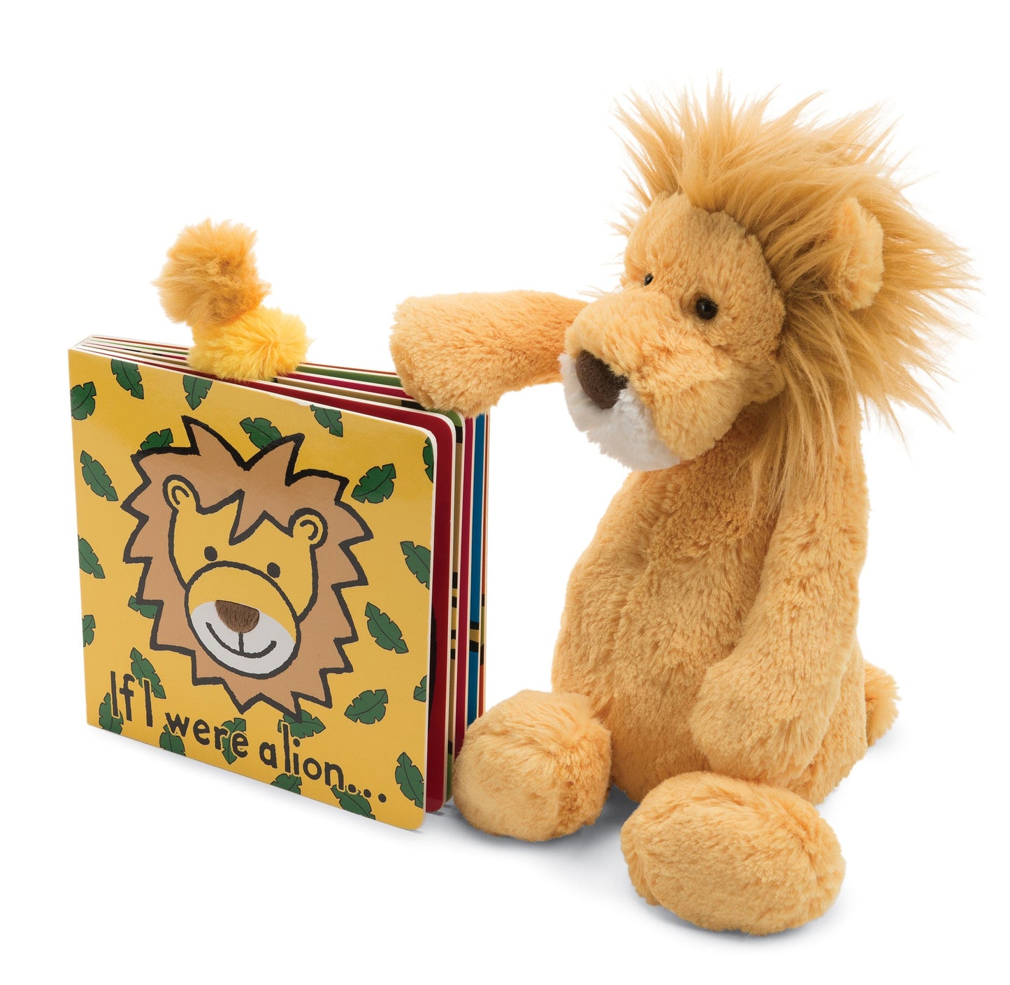 Jellycat "If I Were a Lion" Book