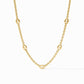 Julie Vos “Laguna” Delicate Station Necklace- Gold