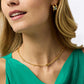 Julie Vos “Laguna” Delicate Station Necklace- Gold