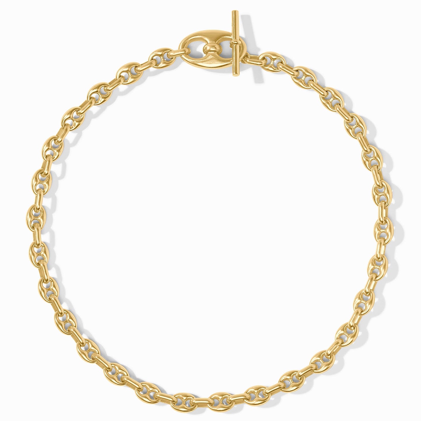 Julie Vos "Laguna" Demi Link Necklace-Gold