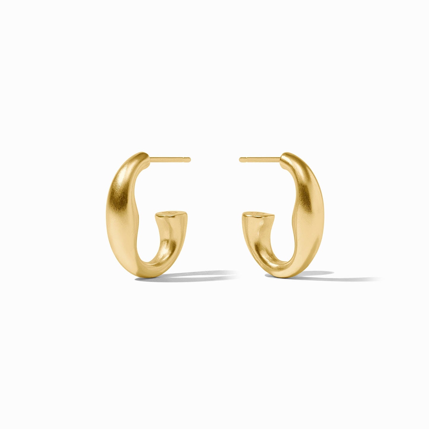 Julie Vos Gold "Laguna" Hoop-Small