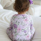 Caden Lane “Lavender Lullaby” Convertible Zip Romper