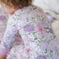 Caden Lane “Lavender Lullaby” Convertible Zip Romper