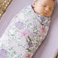 Caden Lane “Lavender Lullaby” Oversized Swaddle Blanket