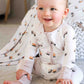 Caden Lane “Little Builder” Convertible Zip Romper