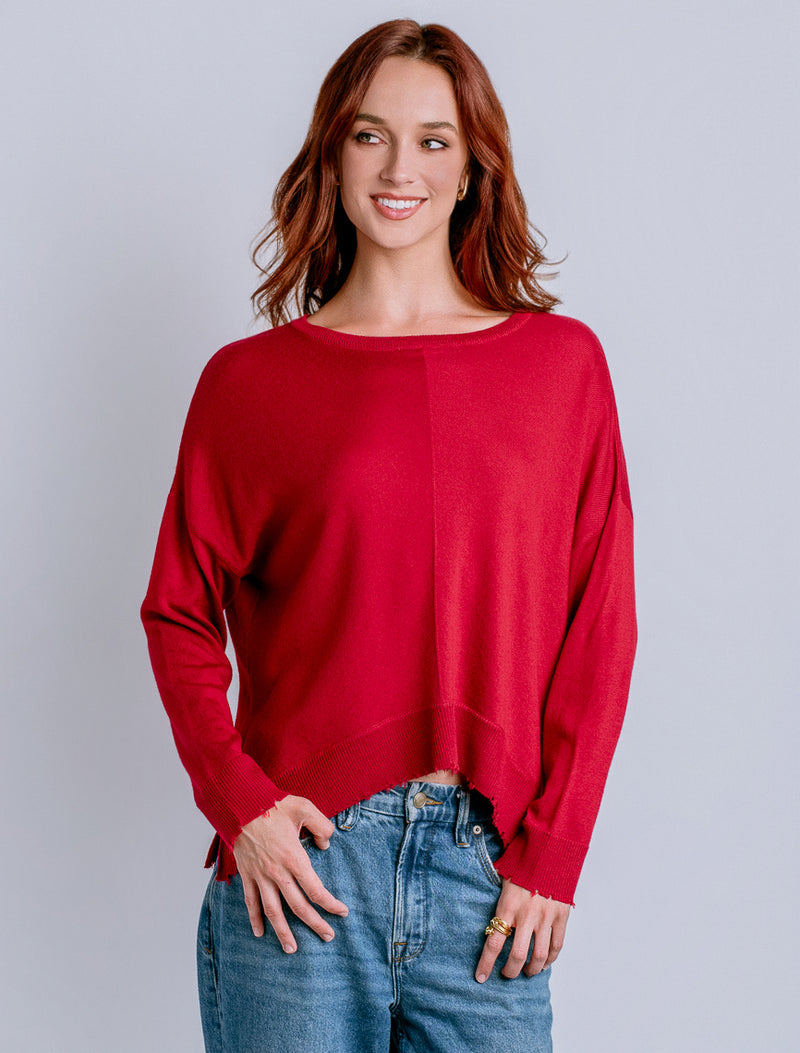 Kerisma "Lawson" Top- Scarlet